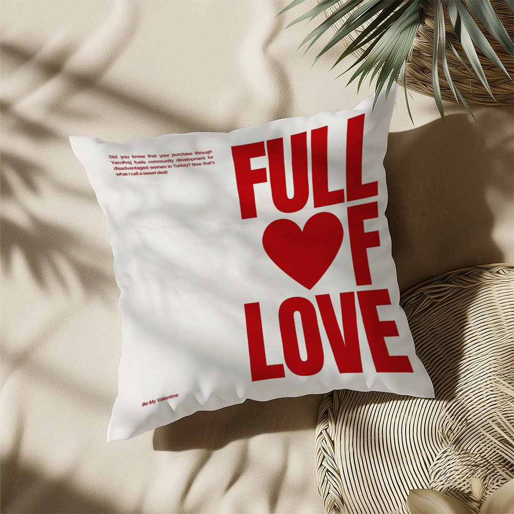 Pillow Full of Love: Perfect for Your Home – Show Your Love with Style!